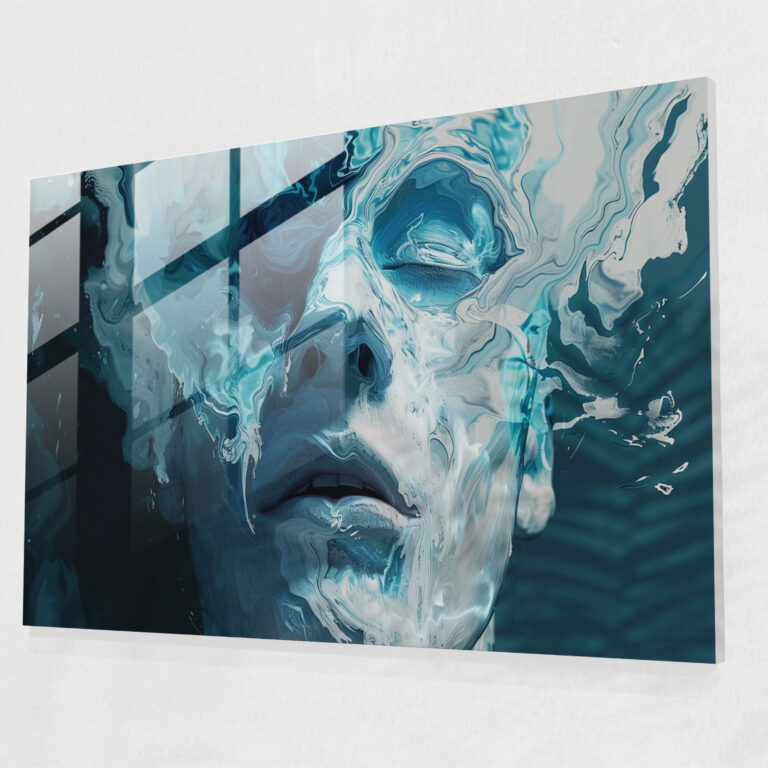 Surrealism Glass Art - Surrealism Art, Surrealism Art, Home Decoration, Glass Art