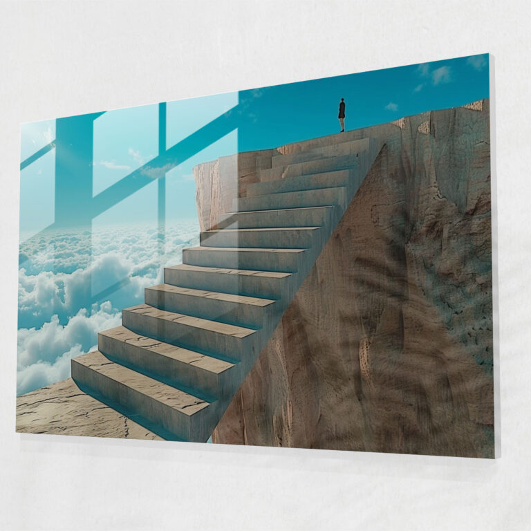 Surrealism Glass Art - Surrealism Art, Home Decoration, Glass Art, Surrealism Art