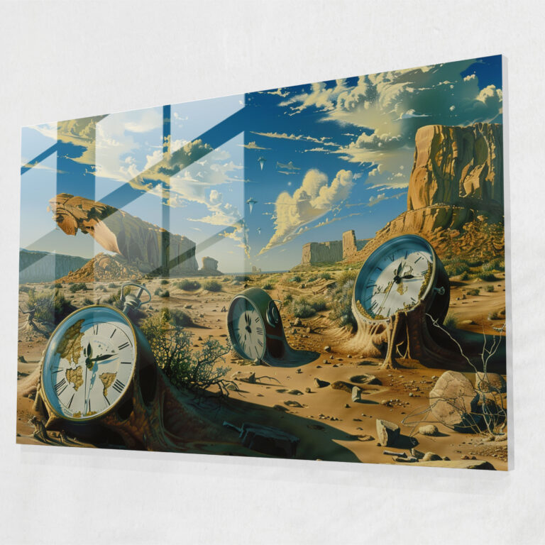 Surrealism Glass Wall Art - Surrealism Art, Glass Print, Wall Decoration, Glass Wall Art