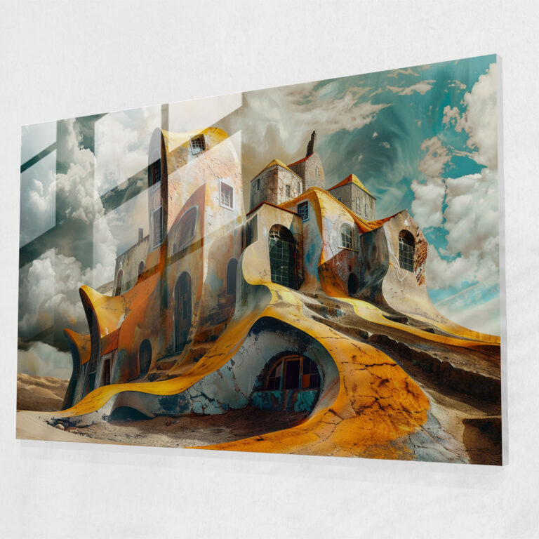 Surrealism Wall Decoration - Surrealism Art, Modern Art, Home Decoration, Glass Art
