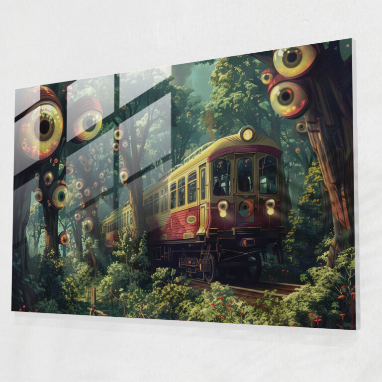 Surrealism Art Home Decoration - Surrealism Art, Surrealism Art, Home Decoration, Glass Art