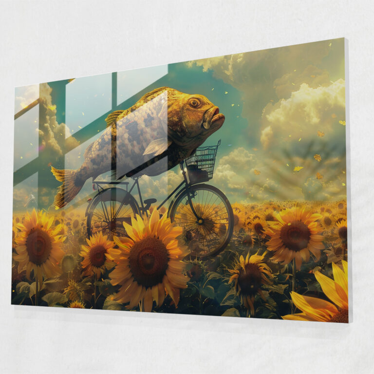 Surrealism Glass Wall Art - Surrealism Art, Glass Wall Art, Surrealism Art, Modern Art