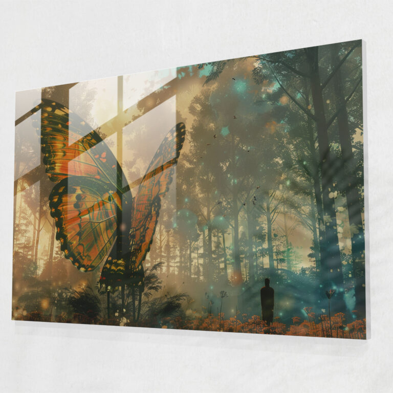 Surrealism Glass Art - Surrealism Art, Surrealism Art, Modern Art, Glass Wall Art