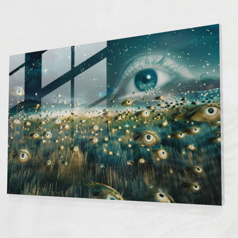 Surrealism Glass Print - Surrealism Art, Glass Wall Art, Glass Art, Surrealism Art