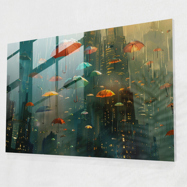 Surrealism Art Wall Decoration - Surrealism Art, Glass Print, Surrealism Art, Modern Art