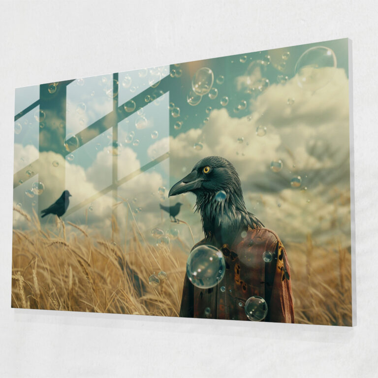 Surrealism Art Glass Art - Surrealism Art, Surrealism Art, Modern Art, Glass Art