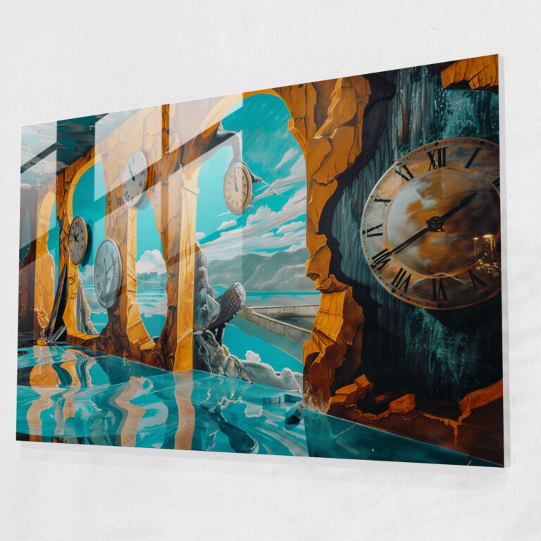 Surrealism Dali's Playground Home Decoration - Surrealism Art, Surrealism Art, Home Decoration, Morphing Shapes