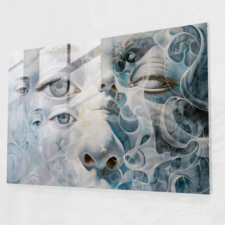Surrealism Ethereal Visions Wall Decoration - Surrealism Art, Ethereal Visions, Wall Decoration, Glass Art