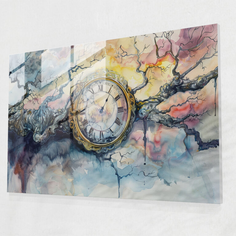 Surrealism Art Glass Wall Art - Surrealism Art, Glass Print, Surrealism Art, Glass Wall Art