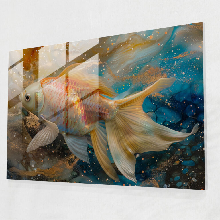 Starfish Glass Wall Art - Surrealism Art, Surrealism Art, Wall Decoration, Modern Art
