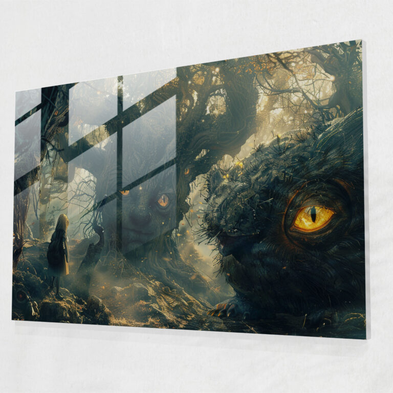 Surrealism Home Decoration - Fantastical Forest Creatures - Surrealism Art, Wall Decoration, Surrealism Art, Home Decoration