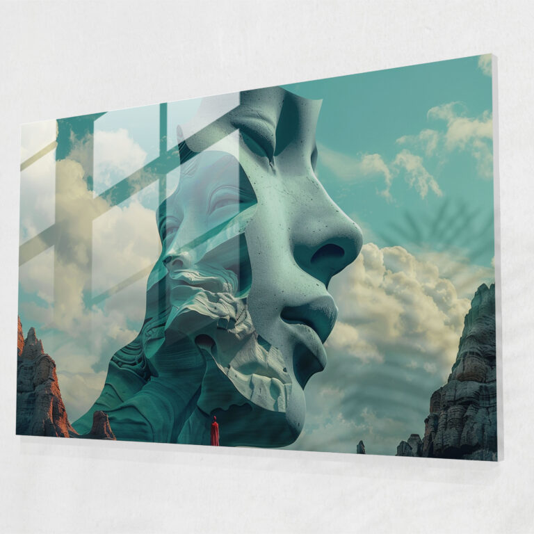 Surrealism Art Wall Decoration - Surrealism Art, Wall Decoration, Surrealism Art, Glass Print