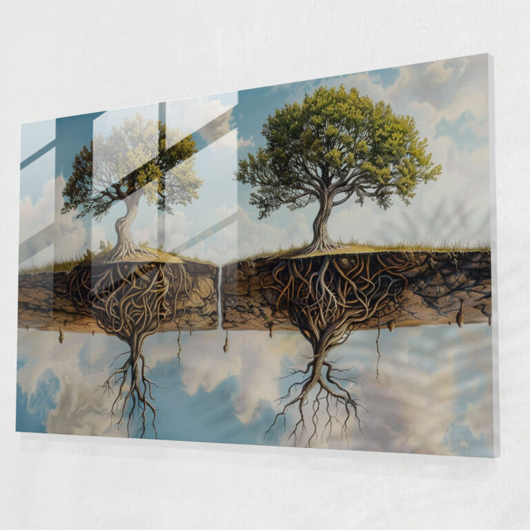 Surrealism Art Wall Decoration - Surrealism Art, Wall Decoration, Glass Print, Glass Wall Art