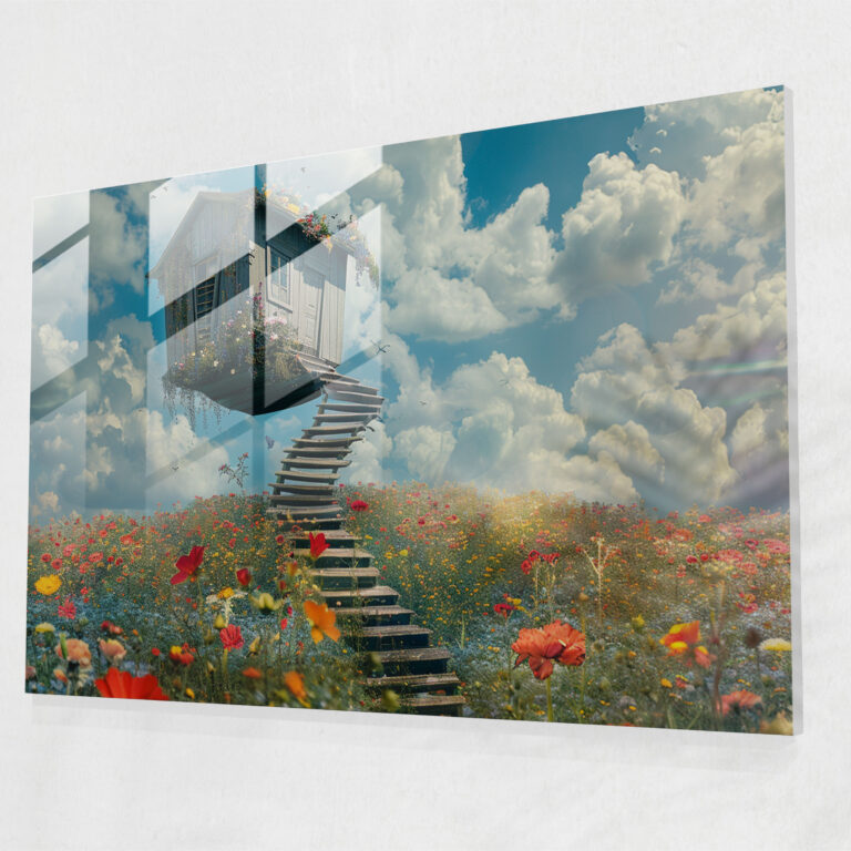 Surrealism Wall Decoration House - Surrealism Art, Surrealism Art, Wall Decoration, Glass Print