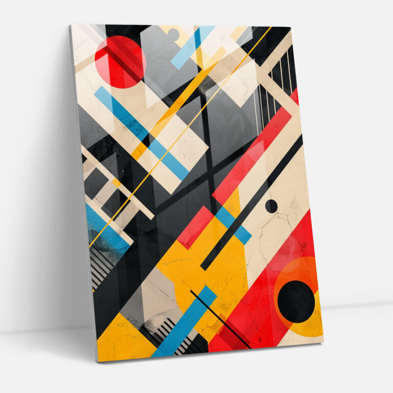 Suprematism Glass Wall Art - Suprematism, Glass Wall Art, Wall Decoration, Suprematism