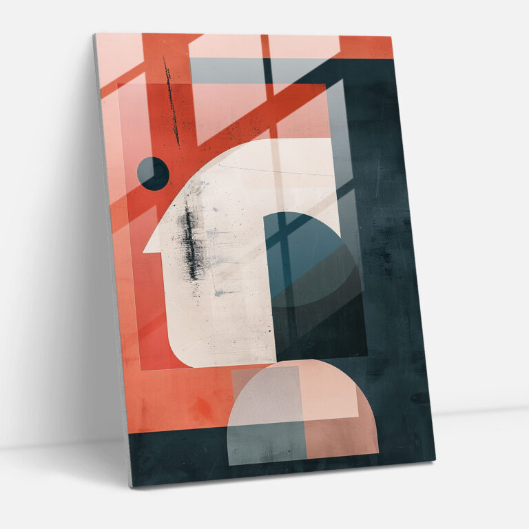 Suprematism Glass Art Wall Decoration - Suprematism, Modern Art, Glass Print, Glass Wall Art