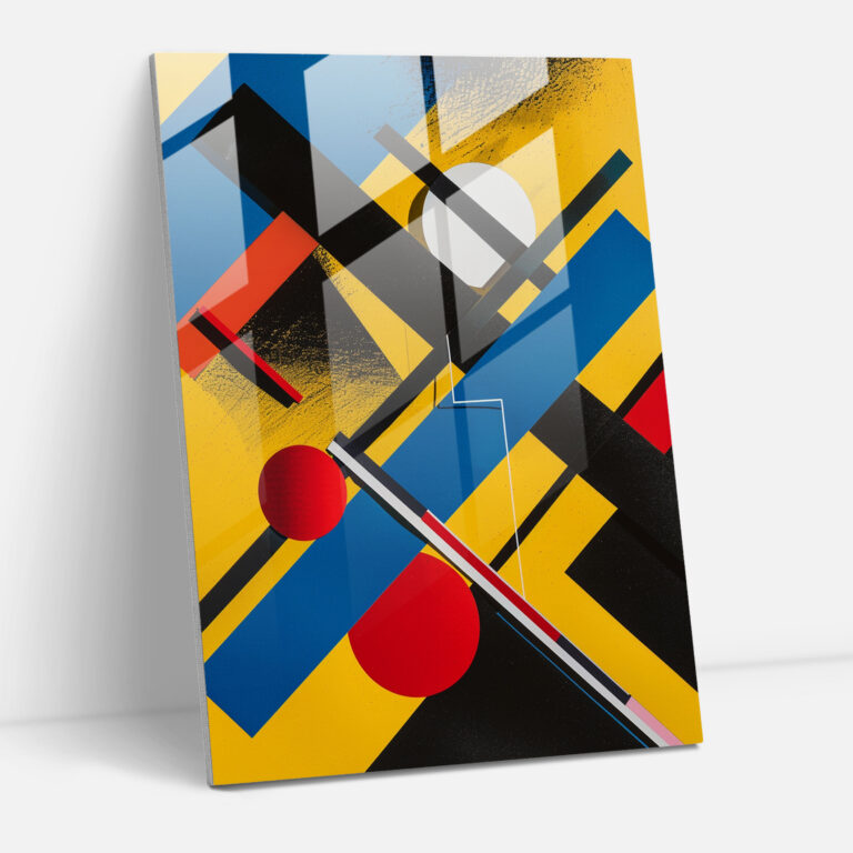 Suprematism Glass Wall Art Decoration - Suprematism, Glass Print, Glass Wall Art, Home Decoration