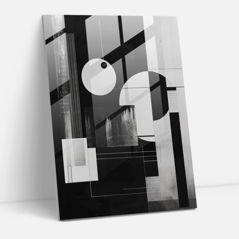 Suprematism Glass Print Modern Art - Suprematism, Glass Wall Art, Modern Art, Home Decoration