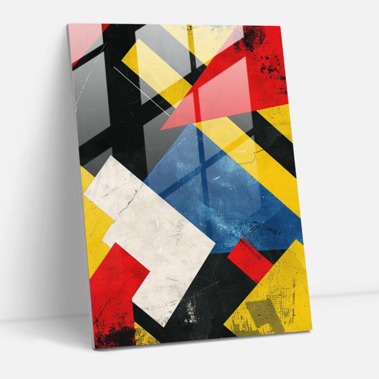 Suprematism Glass Wall Art - Suprematism, Suprematism, Wall Decoration, Glass Wall Art
