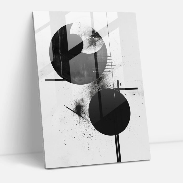 Suprematism Home Decoration - Suprematism, Glass Print, Home Decoration, Modern Art
