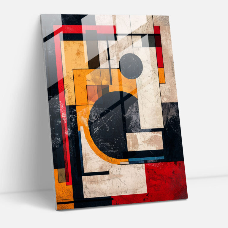 Suprematism Geometric Glass Print - Suprematism, Suprematism, Modern Art, Glass Print