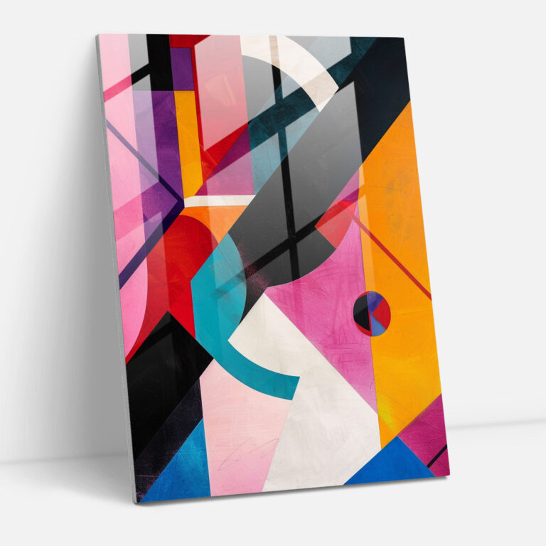 Suprematism Glass Print - Suprematism, Wall Decoration, Glass Art, Glass Wall Art