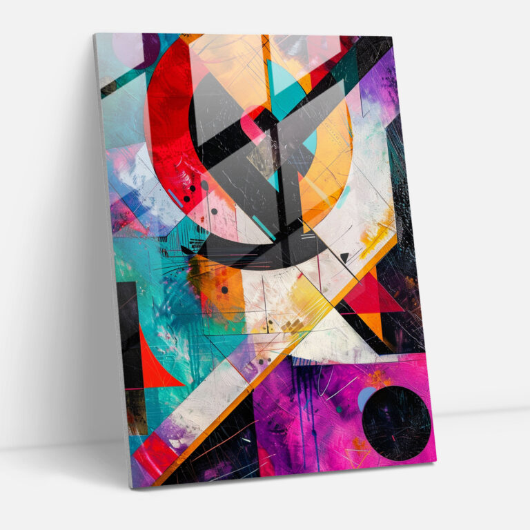 Suprematism Glass Art - Suprematism, Glass Print, Wall Decoration, Home Decoration