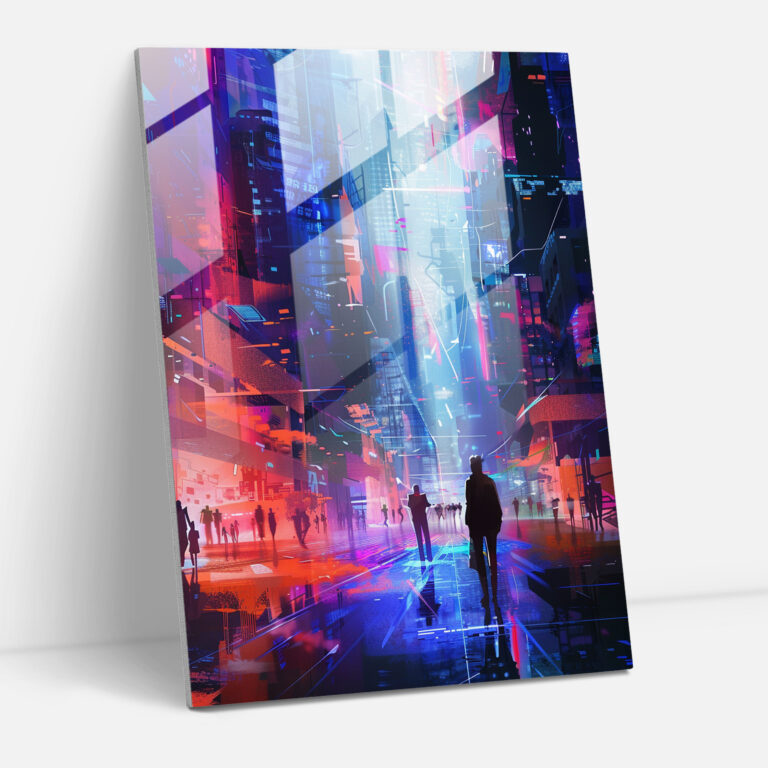 Suprematism Home Decoration - Suprematism, Glass Wall Art, Home Decoration, Glass Art