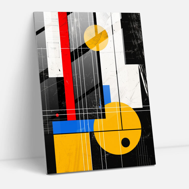 Suprematism Glass Art - Suprematism, Glass Wall Art, Suprematism, Modern Art