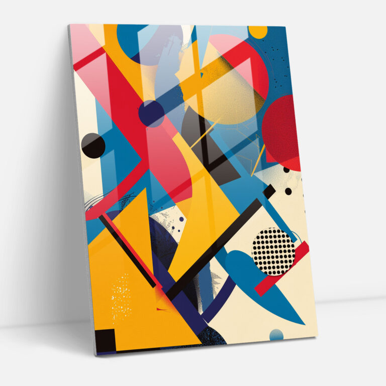 Suprematism Glass Art - Suprematism, Glass Wall Art, Suprematism, Modern Art