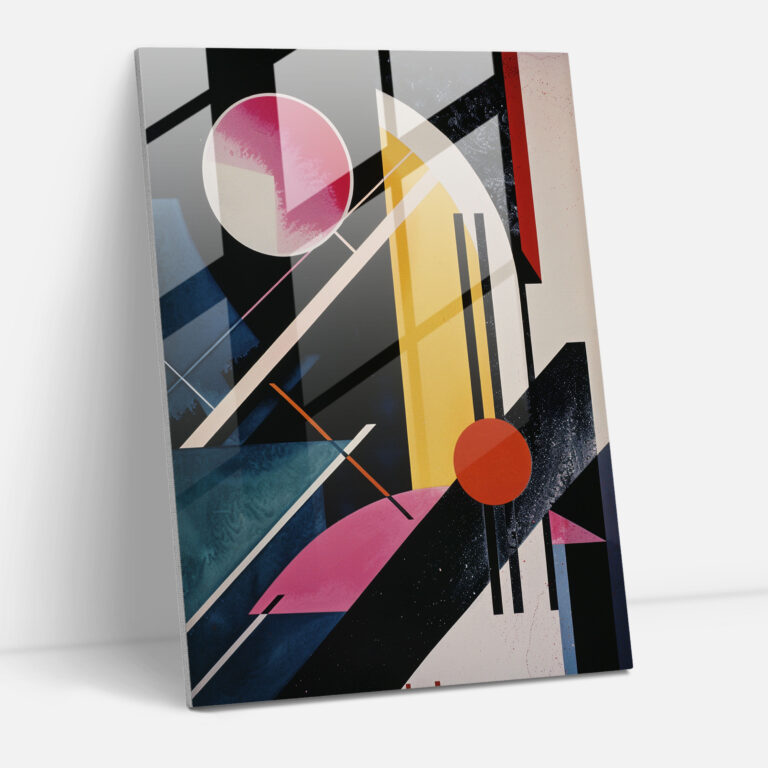 Suprematism Modern Art - Suprematism, Modern Art, Glass Wall Art, Glass Print