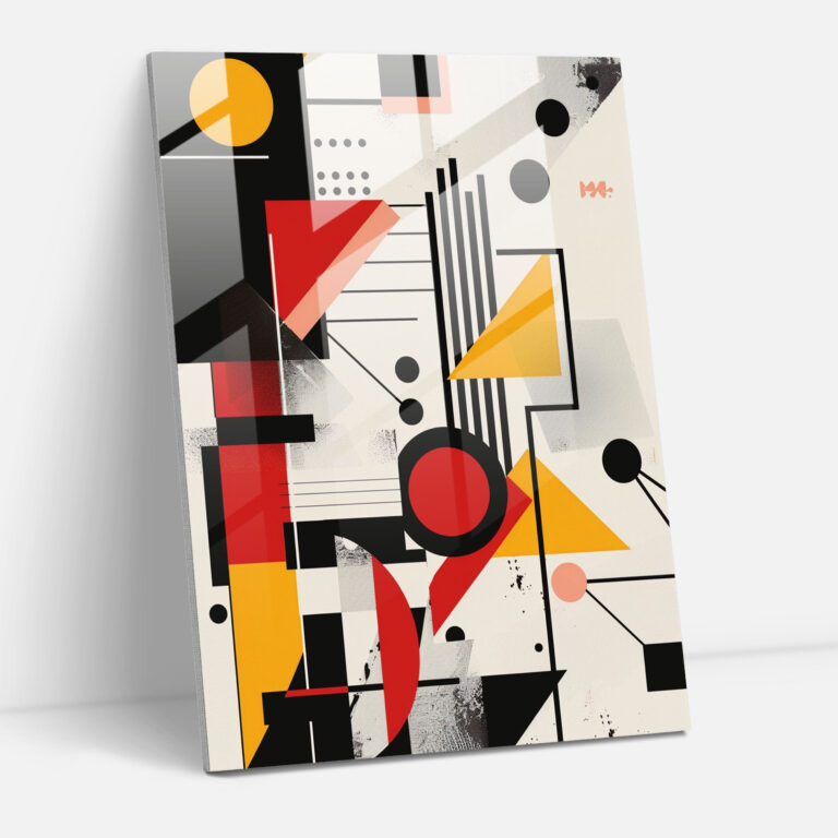 Suprematism Glass Art - Suprematism, Glass Print, Modern Art, Suprematism