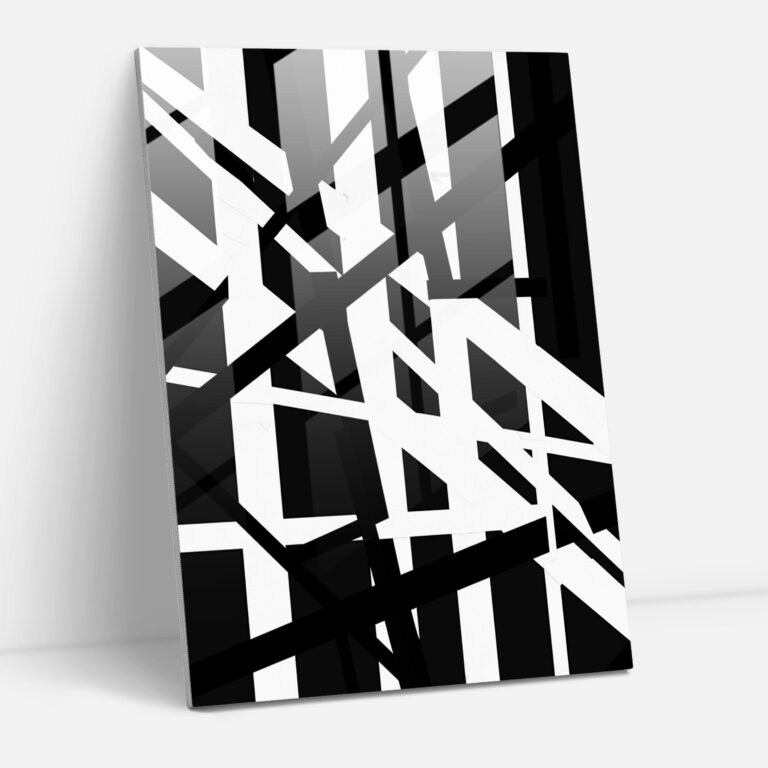 Suprematism Wall Decoration - Suprematism, Glass Print, Modern Art, Glass Art