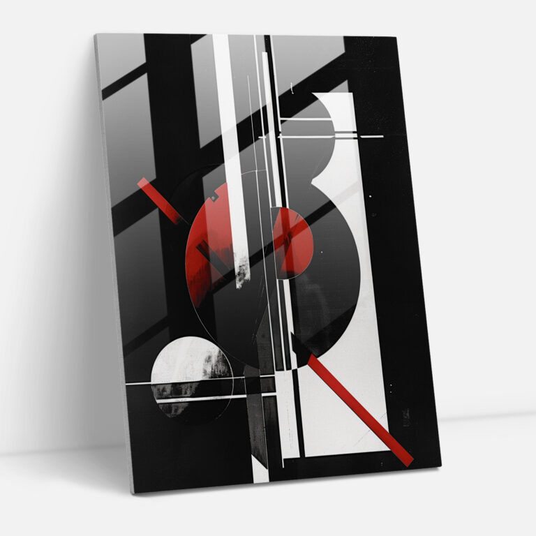 Suprematism Glass Art - Suprematism, Modern Art, Glass Art, Home Decoration