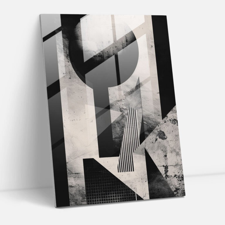 Suprematism Home Decoration - Suprematism, Futuristic Art, Suprematism, Glass Print