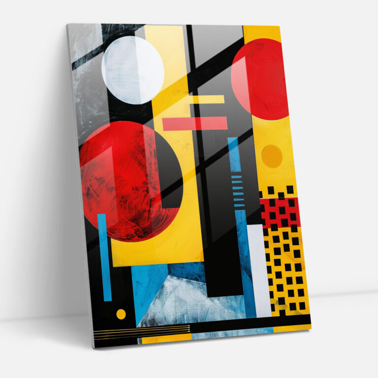 Suprematism Glass Print Home Decoration - Suprematism, Home Decoration, Suprematism, Glass Print