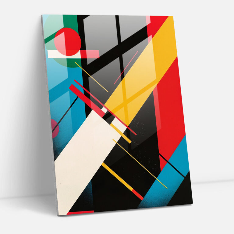 Suprematism Glass Print Modern Art - Suprematism, Suprematism, Glass Print, Glass Wall Art
