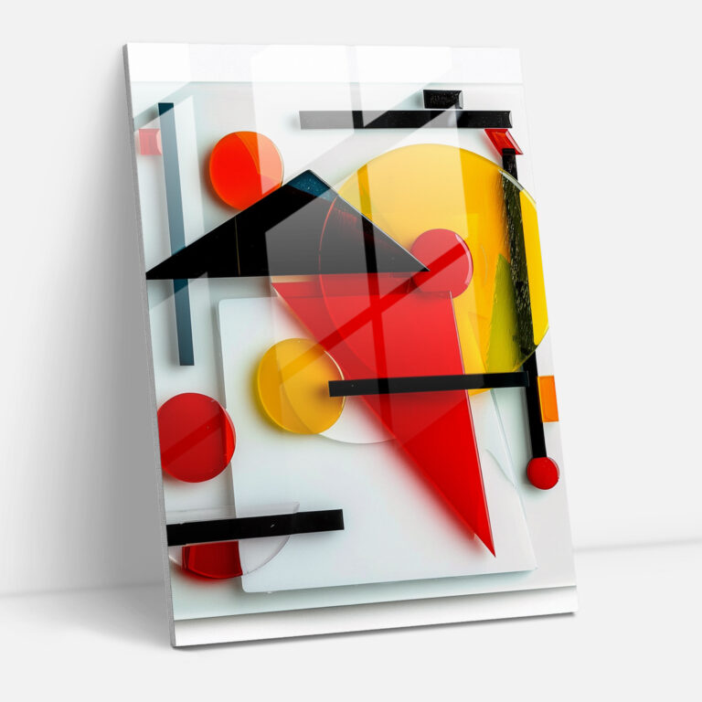 Suprematism Glass Art - Suprematism, Wall Decoration, Suprematism, Glass Art