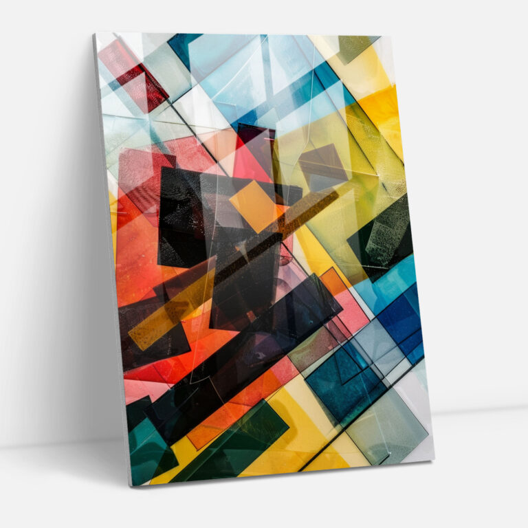 Suprematism Glass Print - Suprematism, Modern Art, Suprematism, Glass Print