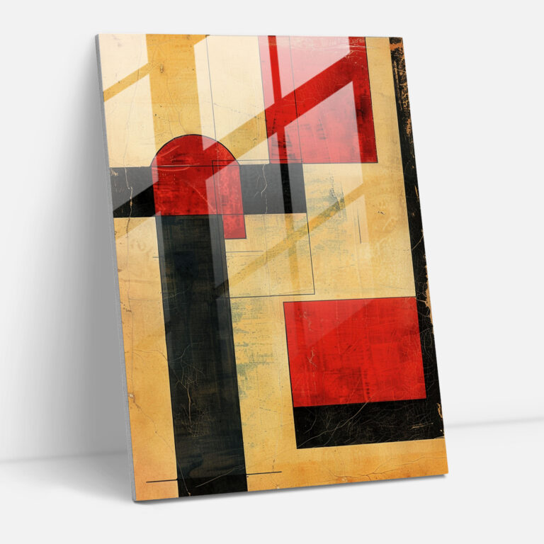 Suprematism Wall Decoration - Suprematism, Modern Art, Glass Art, Wall Decoration