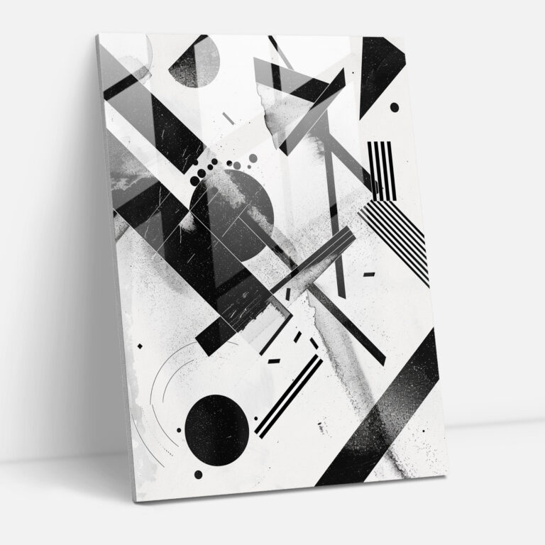 Suprematism Wall Decoration - Suprematism, Glass Print, Modern Art, Suprematism