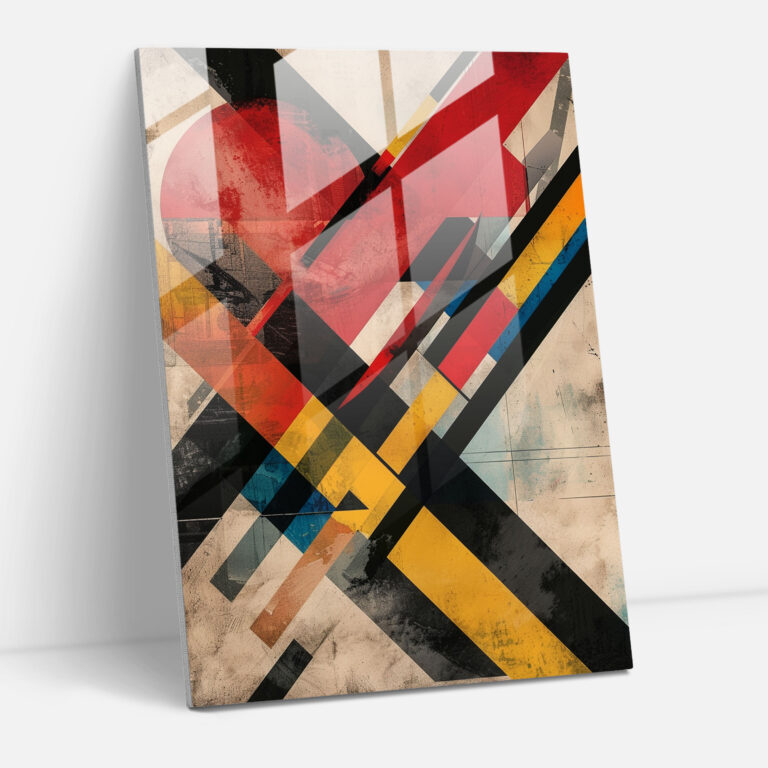 Suprematism Glass Print - Suprematism, Wall Decoration, Suprematism, Modern Art