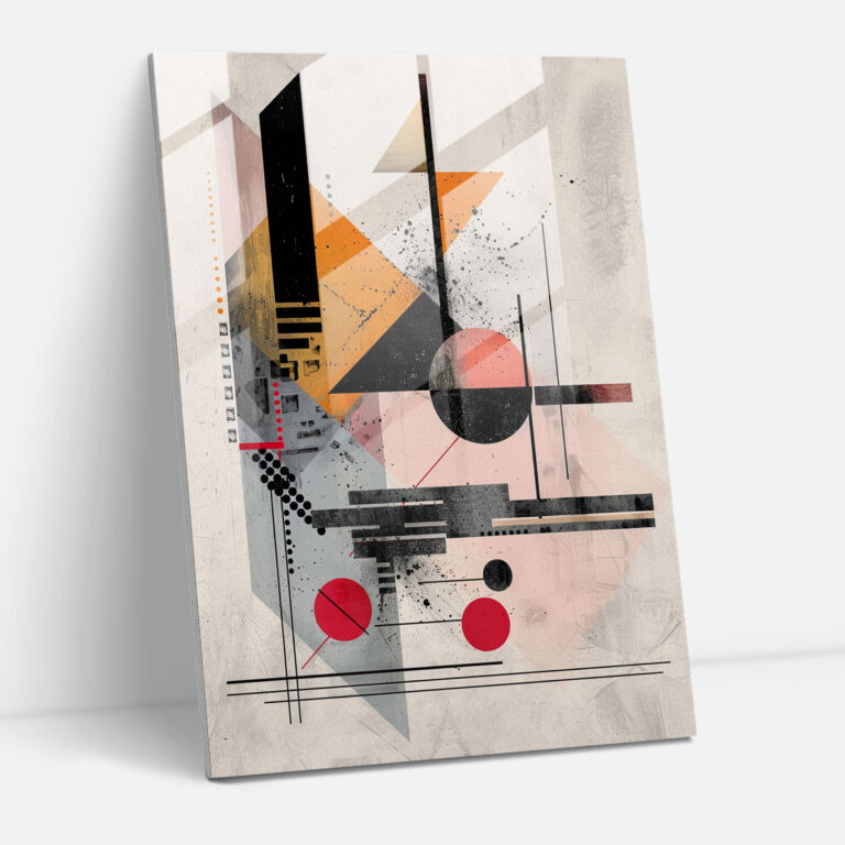Suprematism Playful Composition Glass Print - Suprematism, Suprematism, Modern Art, Glass Print
