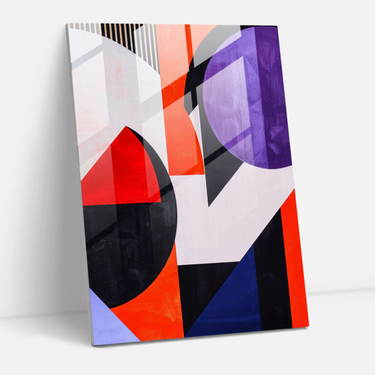 Suprematism Glass Print - Suprematism, Wall Decoration, Glass Art, Suprematism