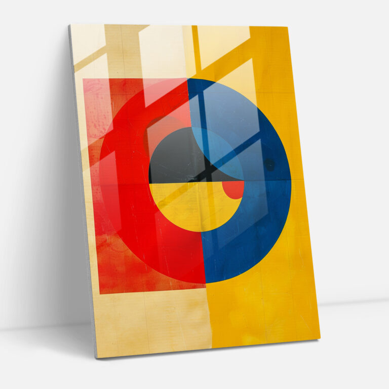 Suprematism Home Decoration - Suprematism, Glass Art, Glass Print, Modern Art