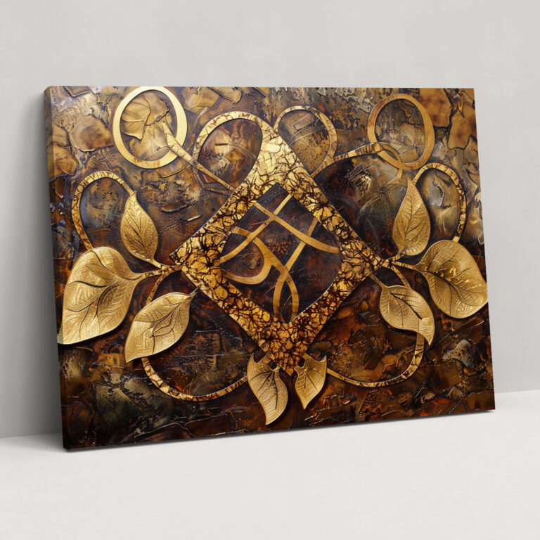 Sumerians Nature Elements Canvas Print - Sumerians, Canvas, Acrylic Painting, Home Decoration