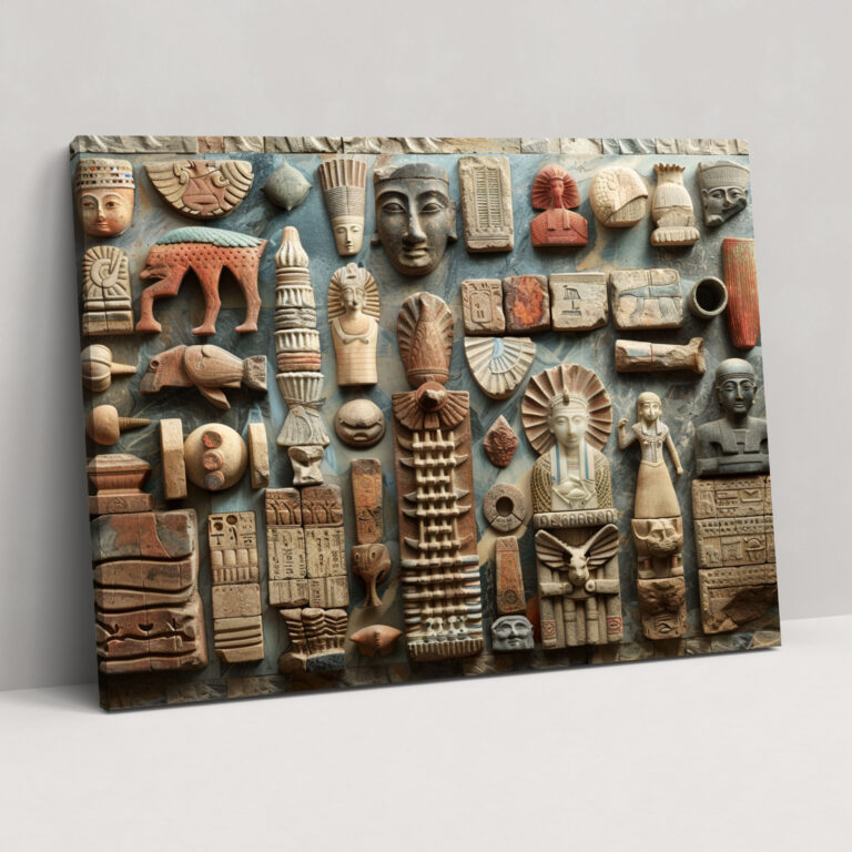 Sumerians Canvas Print - Sumerians, Sumerians, Wall Art, Home Decoration