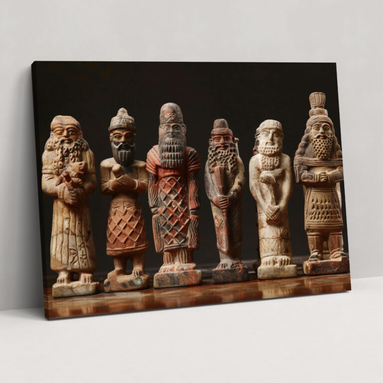 Sumerians Wall Decoration - Sumerians, Wall Decoration, Sumerians, Canvas Wall Art
