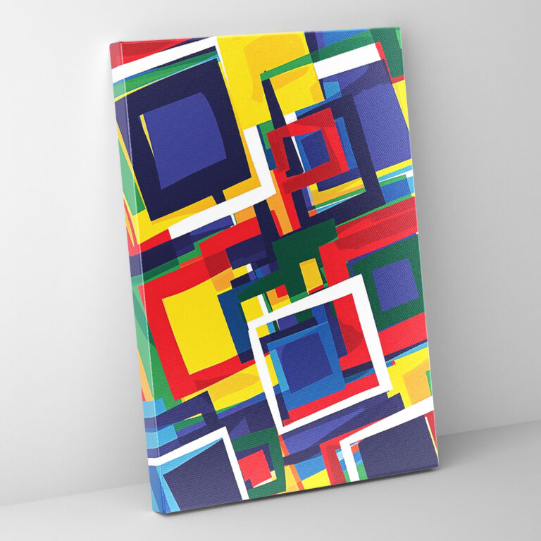 Suprematism Wall Art - Suprematism, Suprematism, Home Decoration, Primary Colors