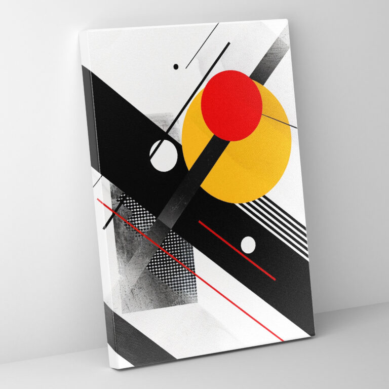 Geometric Abstraction Suprematism Wall Decoration - Suprematism, Geometric Art, Canvas Wall Art, Wall Decoration